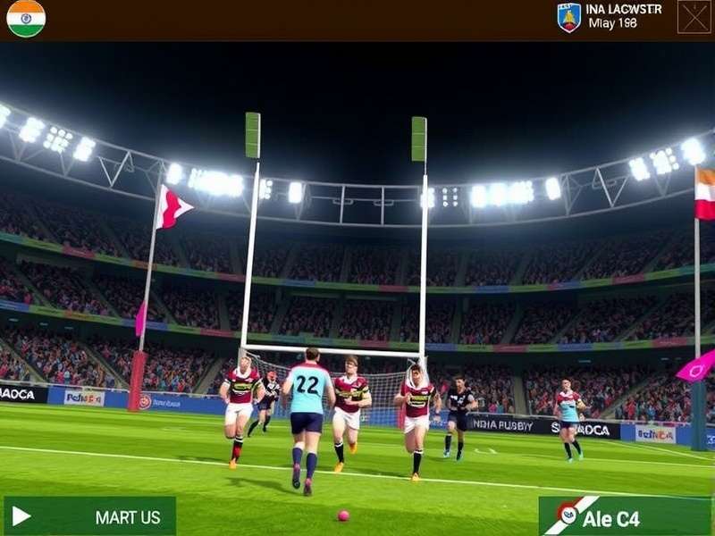 India Rugby Star Gameplay Screenshot
